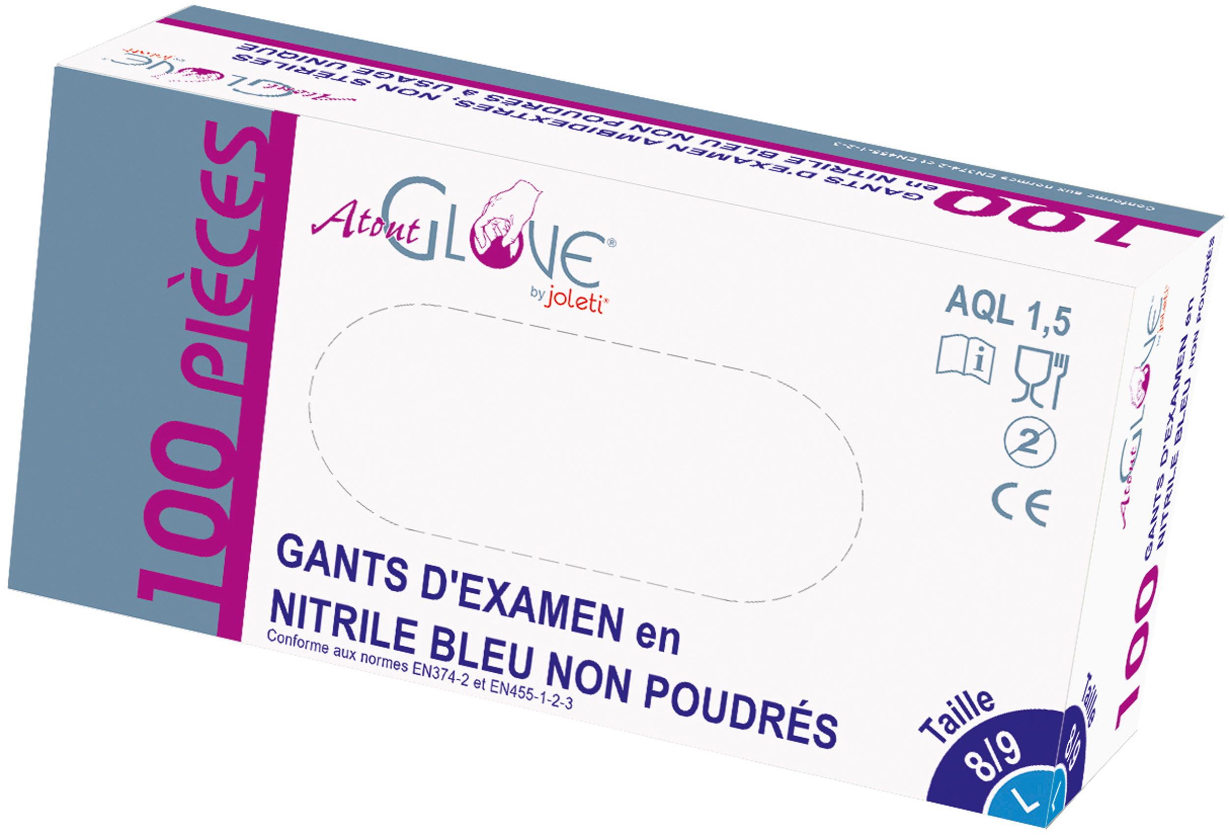 Gant de travail en nitrile lisse UltradexMC