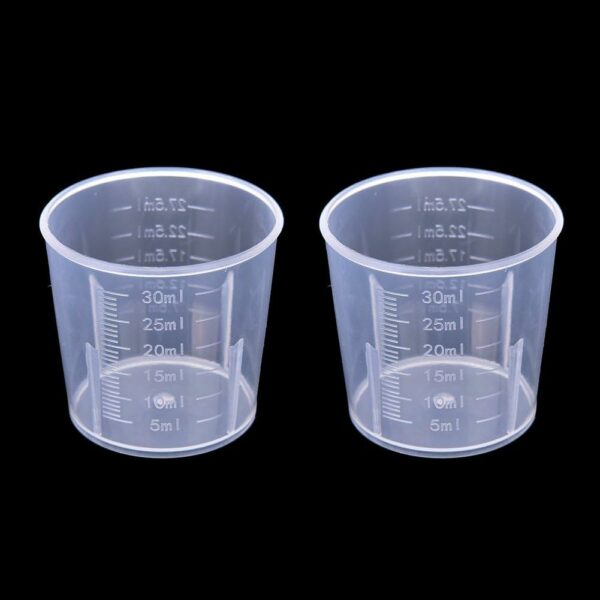 GOBELETS RONDS 20ml avec couvercles